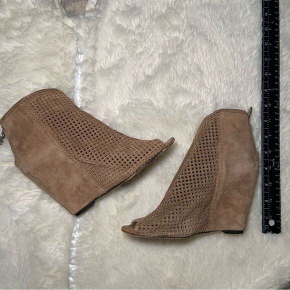 Sz 36.5 ASH Leather June Wedges - Picture 4 of 8